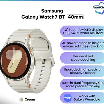 Продается Samsung Galaxy Watch 7, 40 мм (цвет: Cream)