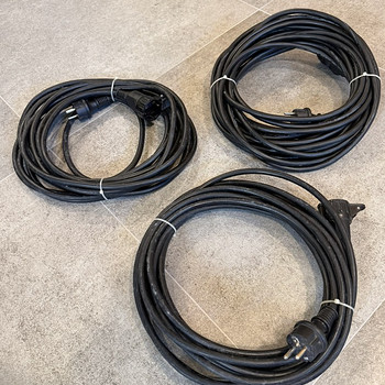 Удлинители 2x10м и 1x15м