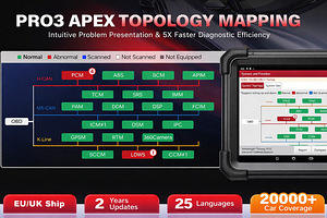 Diagnostikaseade Launch X431 PRO3 APEX Bi-Directional (2 foto / 8)