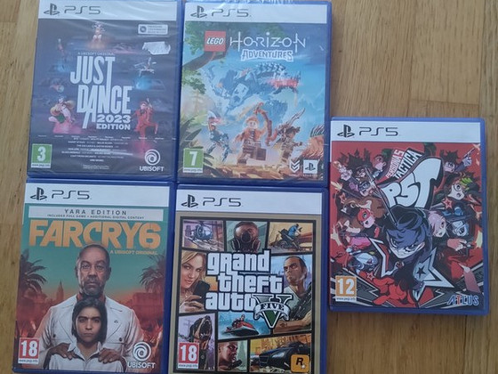 PS5 mängud