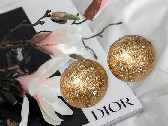 Винтажные серьги Dior
