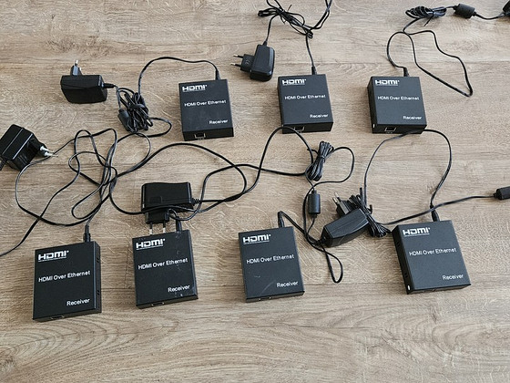 “HDMI over Ethernet extender receiver (CAT5/CAT6)”