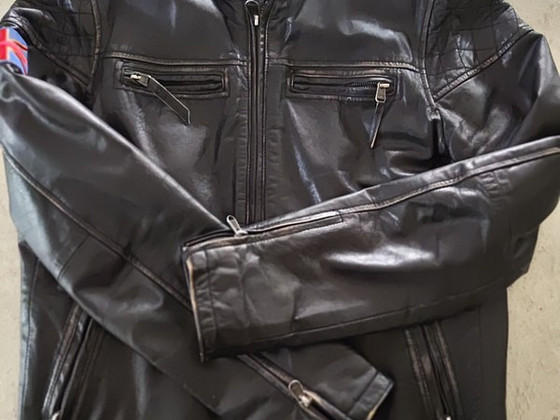 Куртка кожаная Pepe Jeans London (оригинал) М