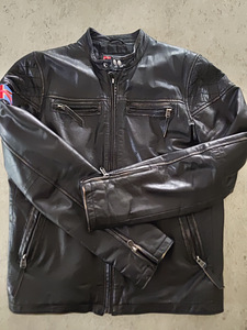Куртка кожаная Pepe Jeans London (оригинал) М (1 фото из 7)
