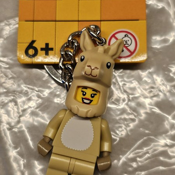 Брелок LEGO Llama Girl (новый)