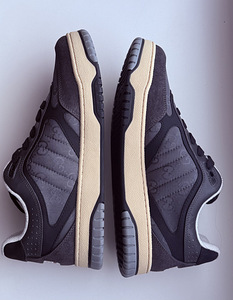 Gucci Mens Re-Web Monogram Sneakers , Gray (5 foto / 6)