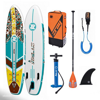 SUP laud Zray Graffiti Teal 305x84x15 cm 34247