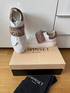 Кожаные кроссовки Twinset 36 (1 фото из 4)