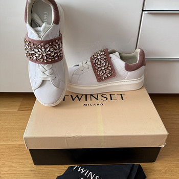 Кожаные кроссовки Twinset 36
