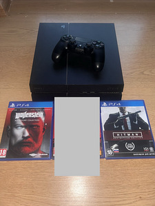 ORIGINAL PS4 1TB (Playstation 4) + 2 pulti + 2 mängu (1 foto / 1)