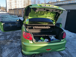 Продам Кабриолет PEUGEOT 206, бензин Двигатель 1.6, 2004 (2 фото из 15)