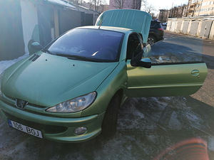 Продам Кабриолет PEUGEOT 206, бензин Двигатель 1.6, 2004 (7 фото из 15)