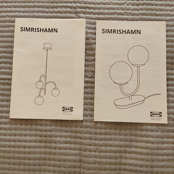 Светильники SIMRISHAMN (IKEA) и светильники Philips