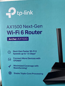 TP-Link AX1500 Wi-Fi 6 Ruuter (1 foto / 4)