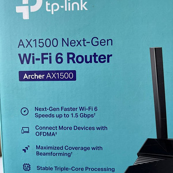TP-Link AX1500 Wi-Fi 6 Ruuter