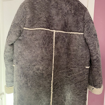 Zara uus lambanahkne mantel, XL, kunstnahk, pehme ja kerge