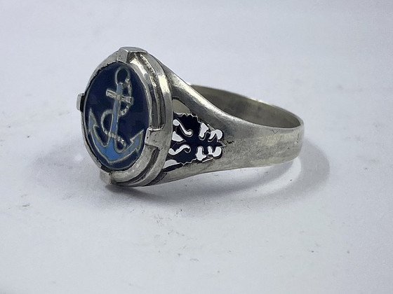 Karl Fabergé hõbesõrmus