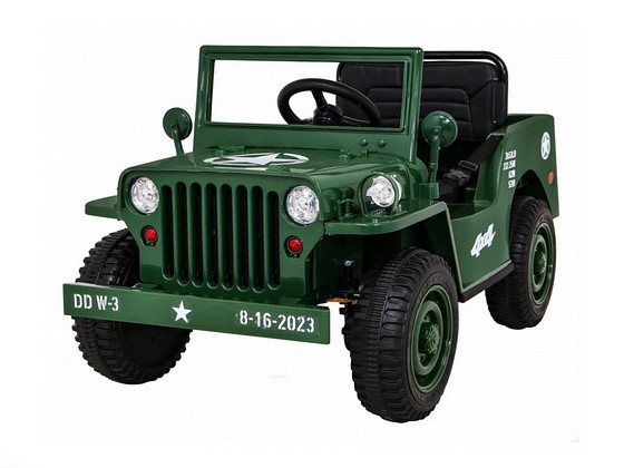 ЭЛЕКТРОМОБИЛЬ RETRO MILITARY GREEN