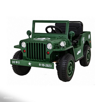 ЭЛЕКТРОМОБИЛЬ RETRO MILITARY GREEN