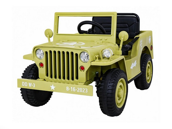 ЭЛЕКТРОМОБИЛЬ RETRO MILITARY SAND