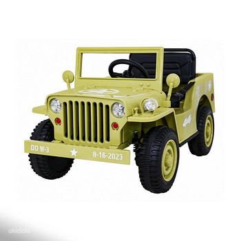 ЭЛЕКТРОМОБИЛЬ RETRO MILITARY SAND