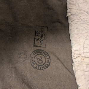 Meeste lambanahast kasukas, "Militär" (4 foto / 4)