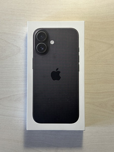 Apple iPhone 16 Black 128GB uus, aktiveerimata. Gar 08.2027 (1 foto / 3)