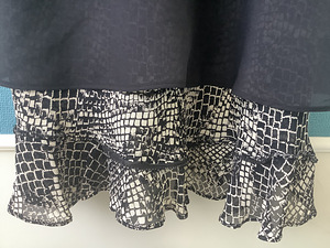 Donna Ricco New York զգեստ petite 12, էլեգանտ զգեստ (5 լուսանկար / 5)