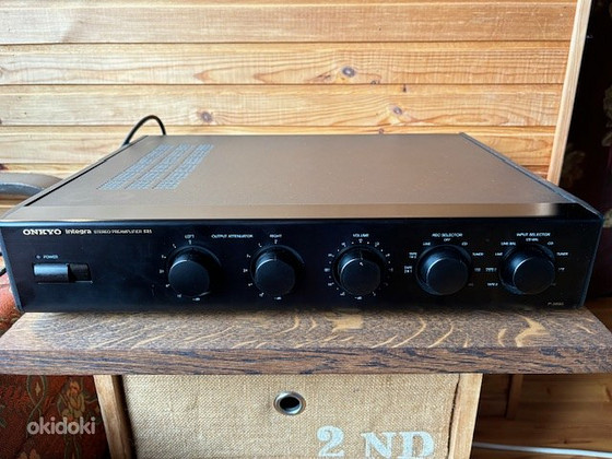 Onkyo P3890 eelvõimendi MM ja MC fonokorrektoriga