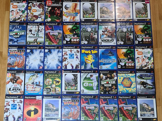 PS2 / Playstation 2 Retromängude kollektsioon- 80tk! (NR2)