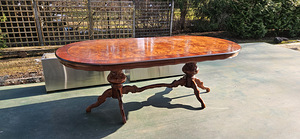 Pikendatav söögilaud 238/287cm x 108cm, kõrgus 81cm (2 foto / 10)
