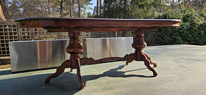 Pikendatav söögilaud 238/287cm x 108cm, kõrgus 81cm (6 foto / 10)