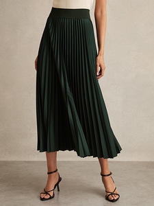 Плиссированная юбка миди H&M (2 фото из 5)