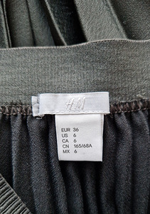 Плиссированная юбка миди H&M (4 фото из 5)