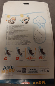 Aeromoov higistamisvastane kate turvatoolile Grupp 2/3 (4 foto / 4)