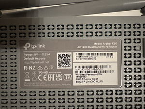 TP-Link Archer C50 modem (2 foto / 2)
