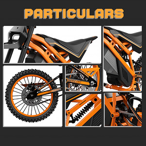 19" Электрический мотоцикл Talaria аналог 60V 2500W (3 фото из 5)