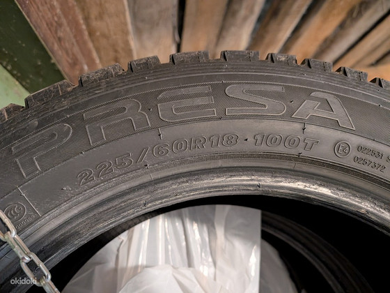 Lamellrehvid Maxxis PRESA SUV ICE 8.3mm 225/60R18