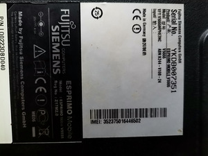Компьютер Fujika Siemens на запчасти (5 фото из 7)