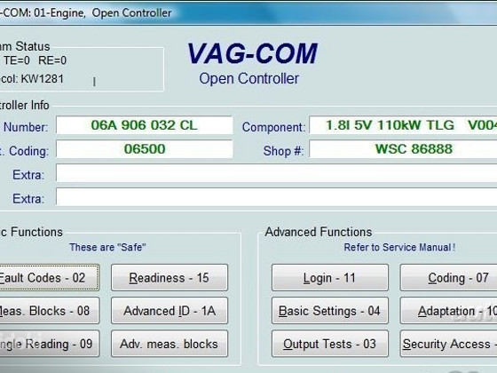 Obd2 vag kkl 409.1