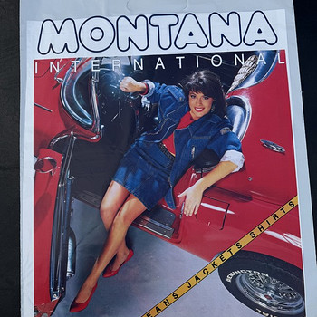 MONTANA, антикварный пакет, полиэтиленовый пакет
