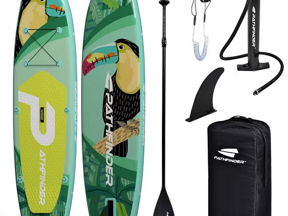 SUP laud Pathfinder Toucan Leaf 310x82x15 cm 34233