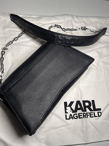 Karl Lagerfeld K/Seven Leather Shoulder Bag (4 foto / 4)