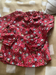 Длинный рукав блузка для девочки 5-6 лет H&M (3 фото из 4)