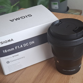 Sigma 16mm F1,4 DC DN Sony E-mount
