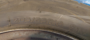 Müüa suverehvidega veljed 205/55R16 (1 foto / 5)