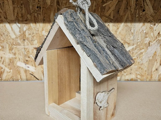 Новый сделанный вручную кормушка для птиц 30x13,5x27 см