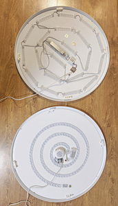 76 ja 60 cm valgustid / plfoonid, mis vajavad LED vahetamist (2 foto / 10)