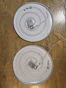 76 ja 60 cm valgustid / plfoonid, mis vajavad LED vahetamist (7 foto / 10)