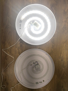 76 ja 60 cm valgustid / plfoonid, mis vajavad LED vahetamist (10 foto / 10)